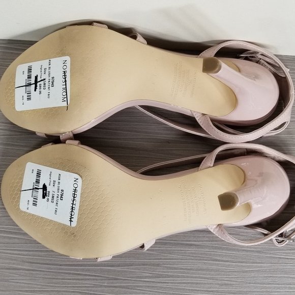 Leith Ava Asymmetrical Strappy Sandal, Blush, Womens Size 7.5 M - Picture 10 of 12